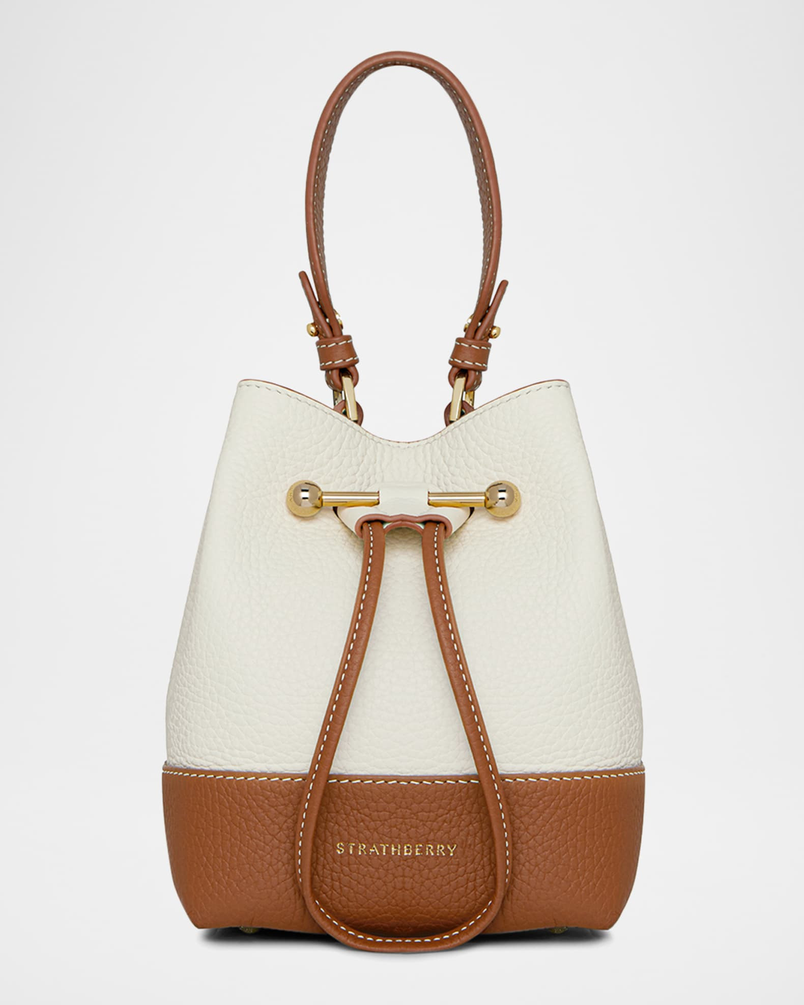 Lana Osette Drawstring Leather Crossbody Bag | Neiman Marcus