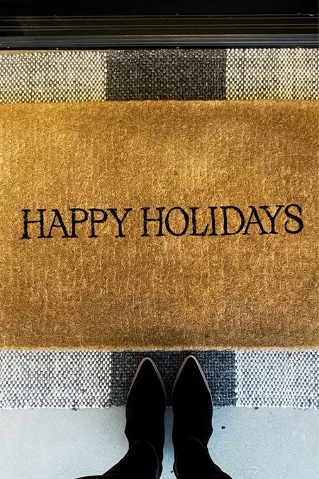 Happy holidays! Bringing Christmas cheer to the door step! 

#LTKunder100 #christmas #christmasdecor #interiordesign #holidays

#LTKHoliday #LTKSeasonal #LTKhome