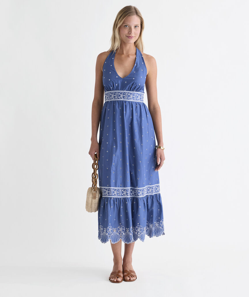 Sconset Eyelet Dress | vineyard vines