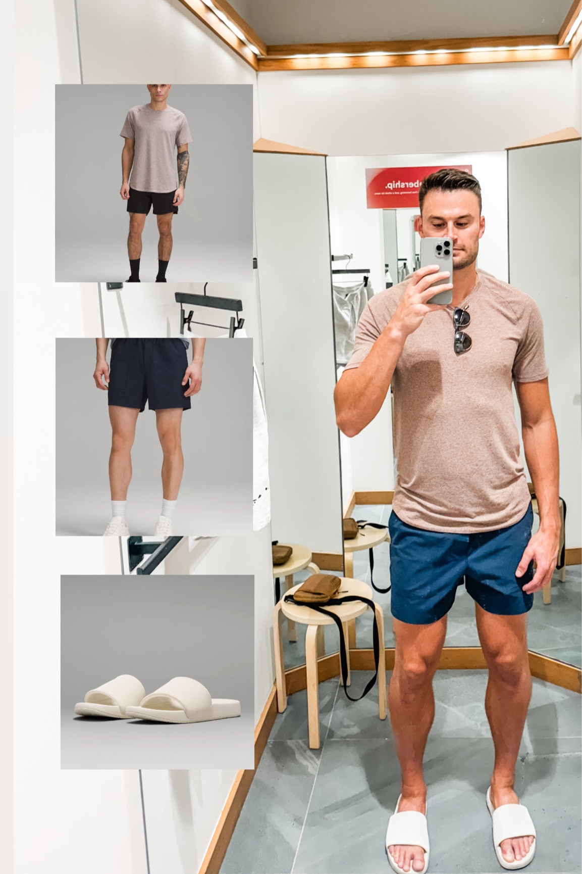 Walking around Honolulu like a tourist in my comfy casual wear lululemon outfit. I wear a large in the shirt and shorts, and a size 12 in the slides - all TTS. I’m 6’4’’ 200. These bowline shorts are my new favorite casual short. Going to definitely get them in a few more colors. These are the 5’’  

#LTKmens #LTKtravel #LTKshoecrush