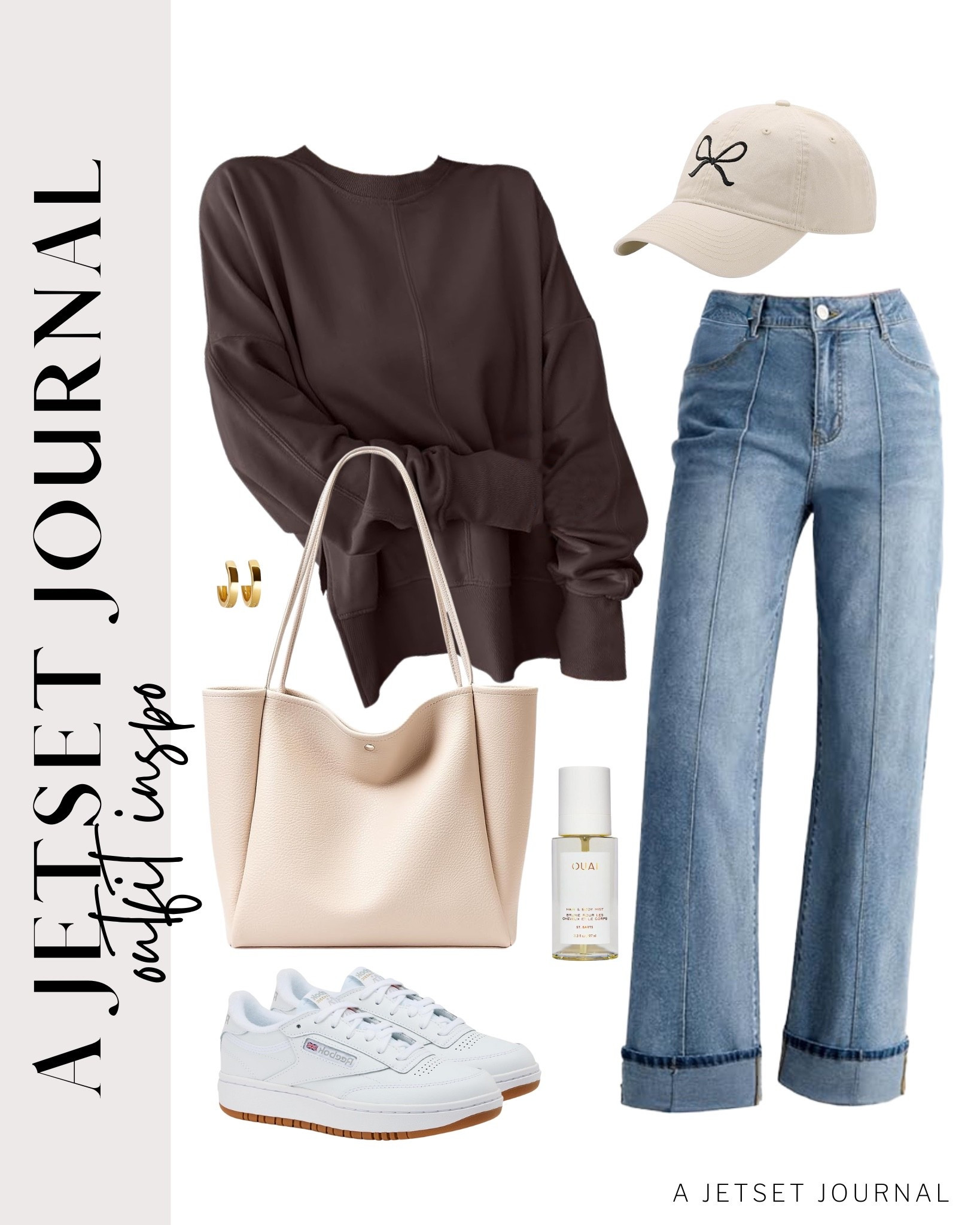 Want a cozy outfit idea? Here’s a cute way to style this new oversized sweater.
wide leg cuffed jeans, hoop earrings set, ouai hair and body mist, trendy look, viral products, casual outfit idea, how to style, ways to style, amazon fashion, affordable style, shoe inspo, winter outfit, winter style

#LTKBeauty #LTKSeasonal #LTKU