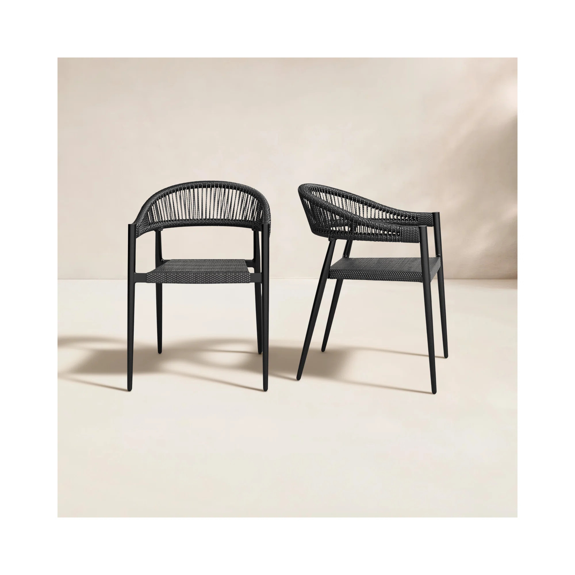 Soto Stacking Armchair - Set Of 2 (Set of 2) | Birch Lane
