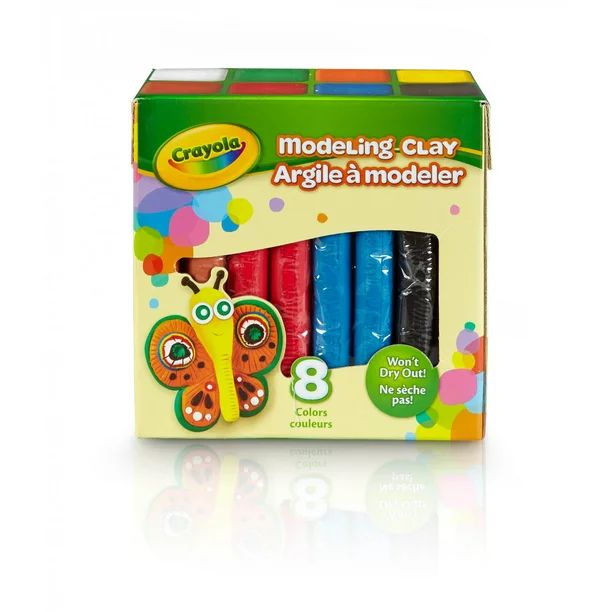 Crayola Modeling Clay, Bulk Clay, Assorted Colors, 2Lbs - Walmart.com | Walmart (US)