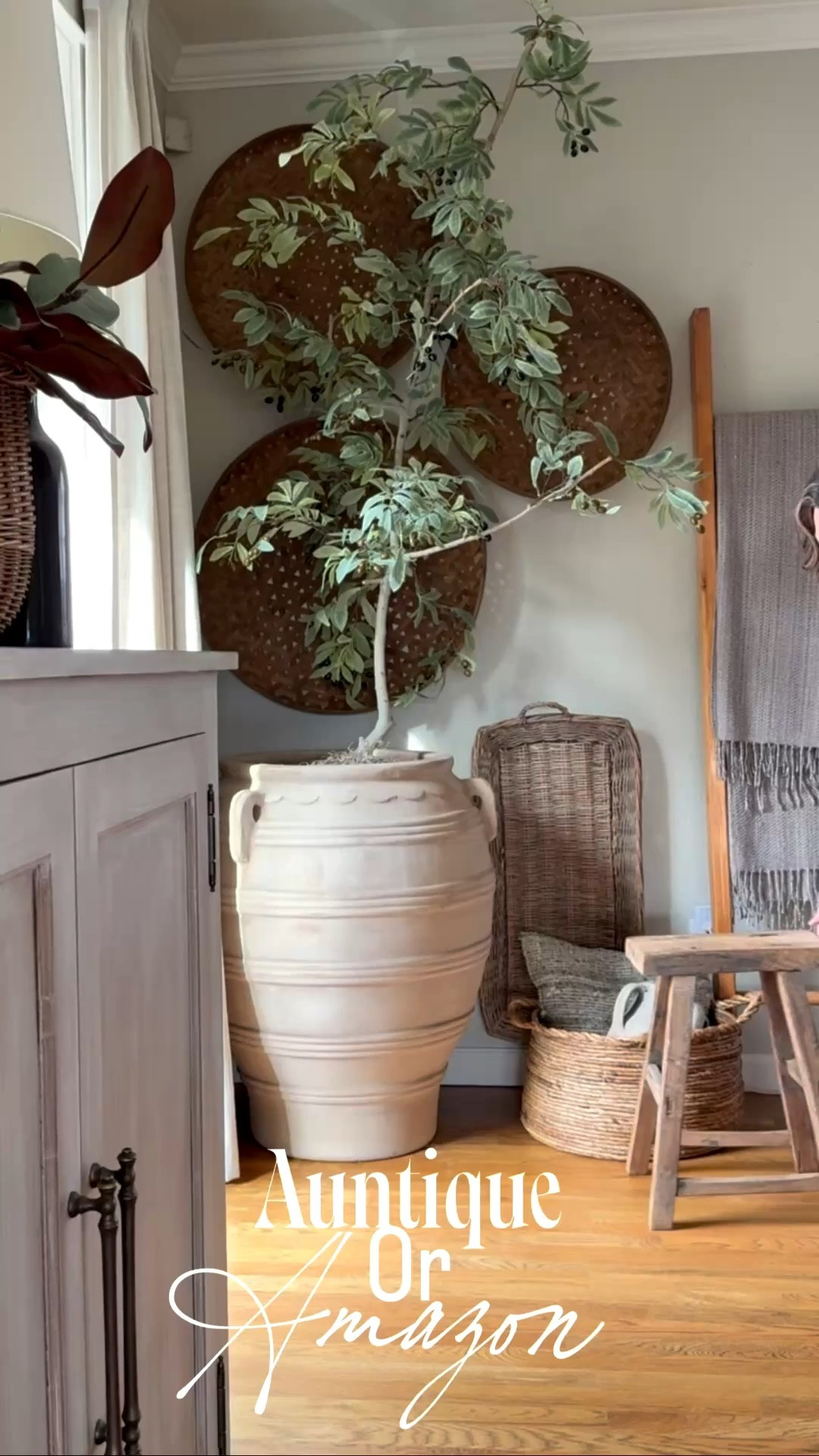 You don’t always have to spend years scouring antique markets to get that storied, old-world look. Half of the pieces in this view are actually budget-friendly Amazon finds that trick the eye with the perfect faux patina. Can you guess which is which?

#LTKHome #LTKSeasonal