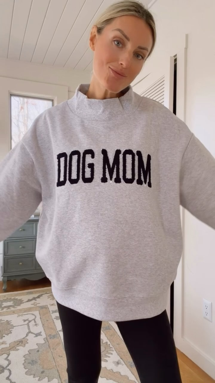 This mockneck is so cute if you or someone you know has a dog! They also have one for cat moms! Wearing M to accommodate the bump. 

Loverly Grey, Anthropologie, mockneck, pullover, dog mom, cat mom, pet mom, winter outfit ideas, winter fashion 

#LTKootd #LTKSeasonal #LTKmomlife