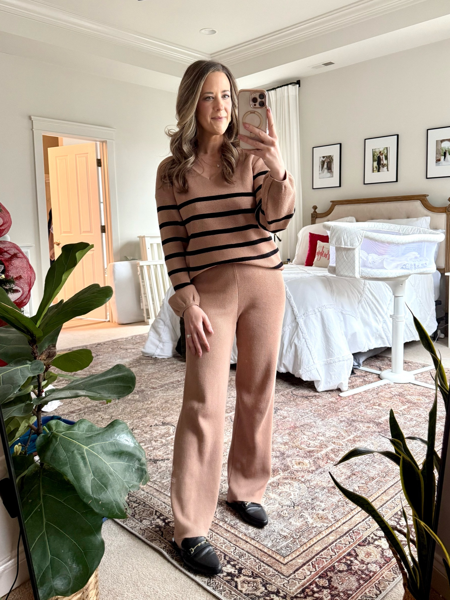 OOTD at 9 weeks postpartum  

Amazon Set | Postpartum Outfit | Amazon Lounge Set | Amazon Mules | Casual Mom Outfit | Knit Set | Amazon Travel Outfitt

#LTKSeasonal #LTKBaby #LTKStyleTip