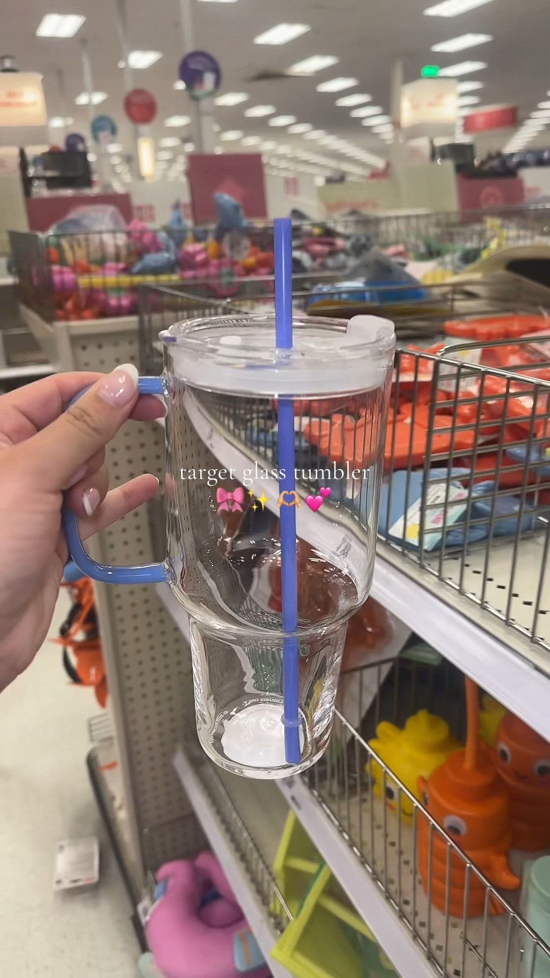 Target Glass Tumbler 😍✨🫶🏼

#LTKSeasonal #LTKBeauty #LTKSpringSale