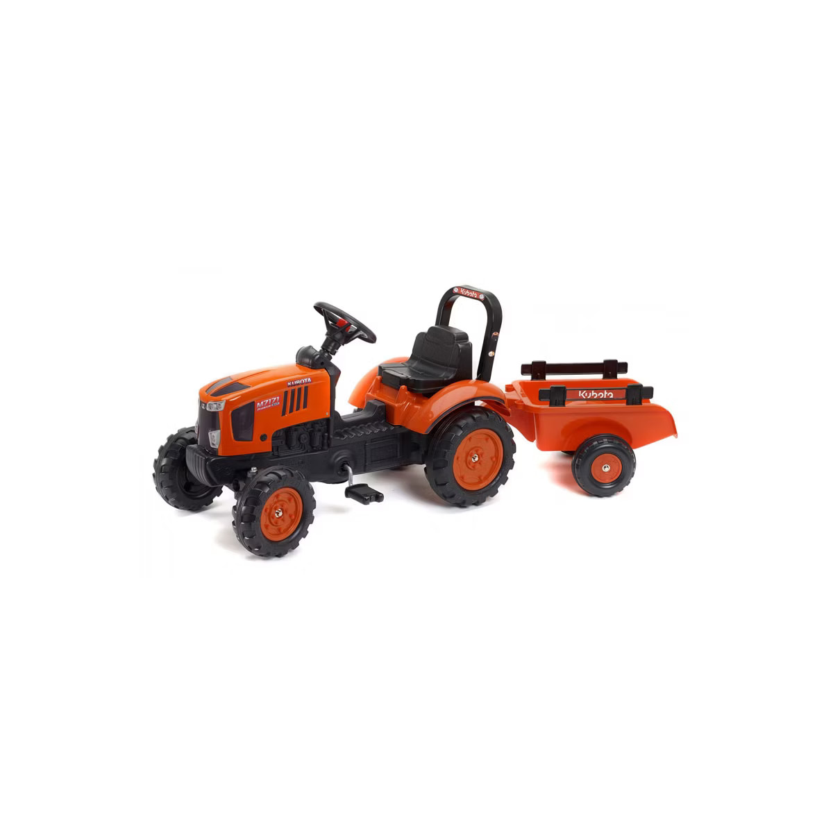 Falk Kubota M7171 Pedal Tractor with Trailer by Falk FA2065AB | Target