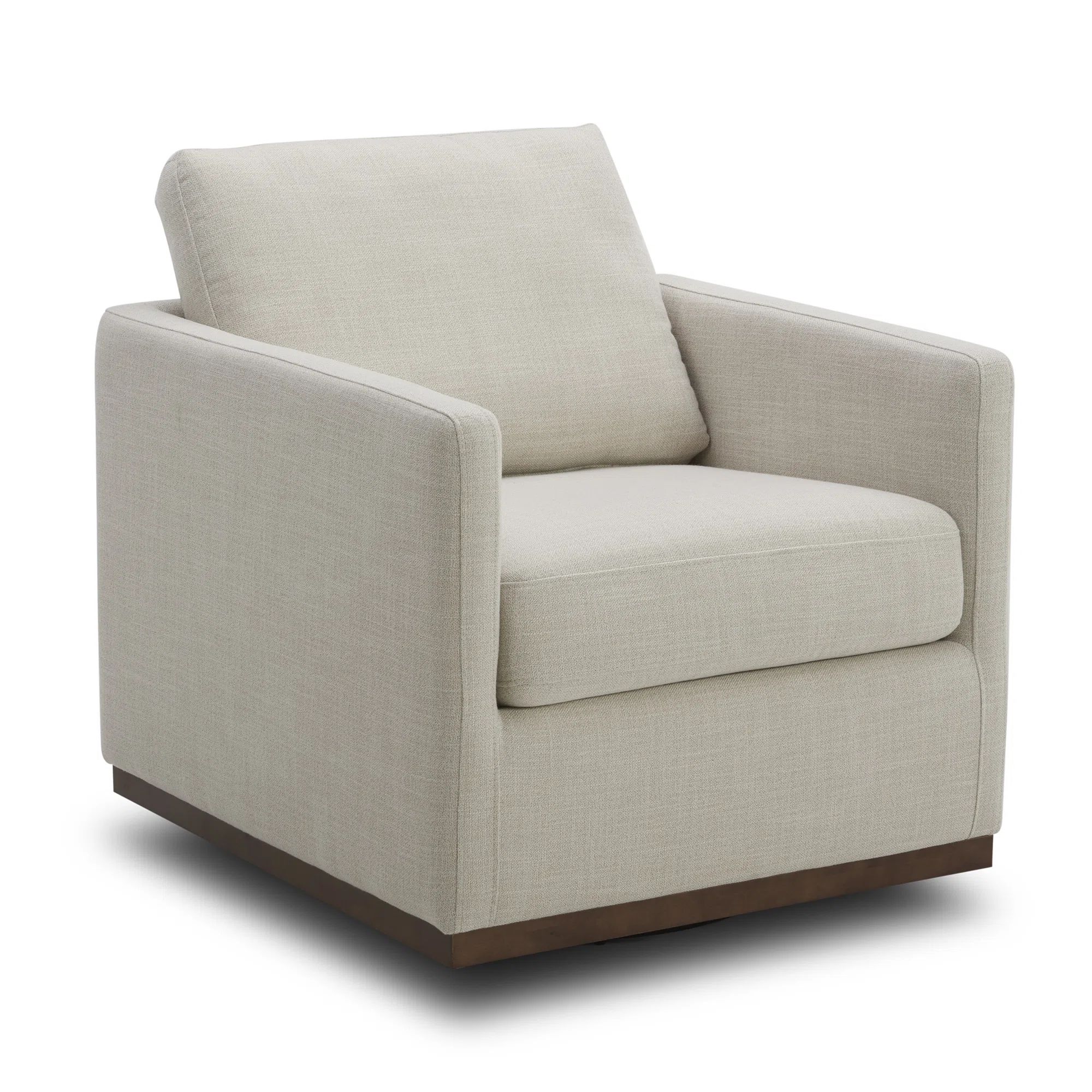 Varena Upholstered Swivel Armchair | Wayfair North America