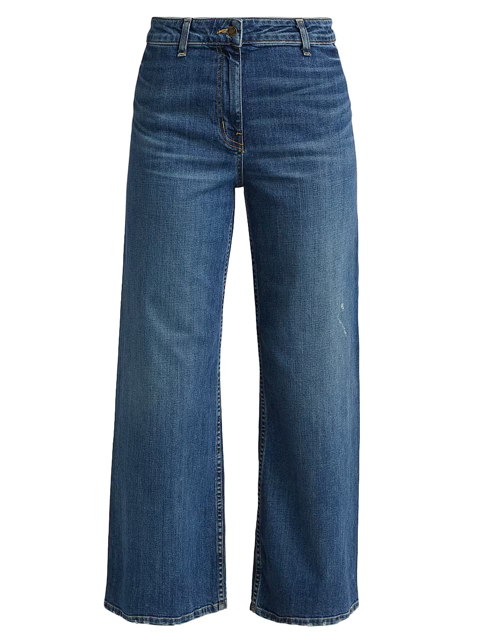 Megan High-Rise Stretch Wide-Leg Jeans | Saks Fifth Avenue
