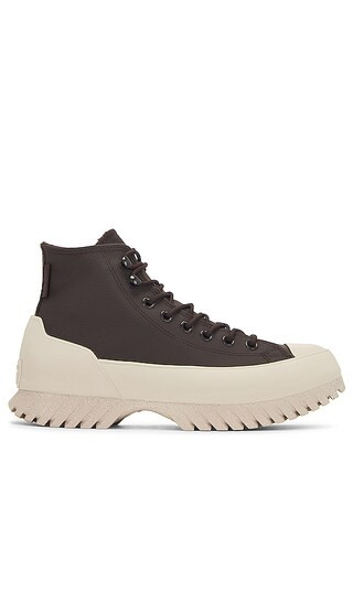 Chuck Taylor All Star Lugged 2.0 Counter Climate Sneaker in Velvet Brown, Papyrus, & White | Revolve Clothing (Global)