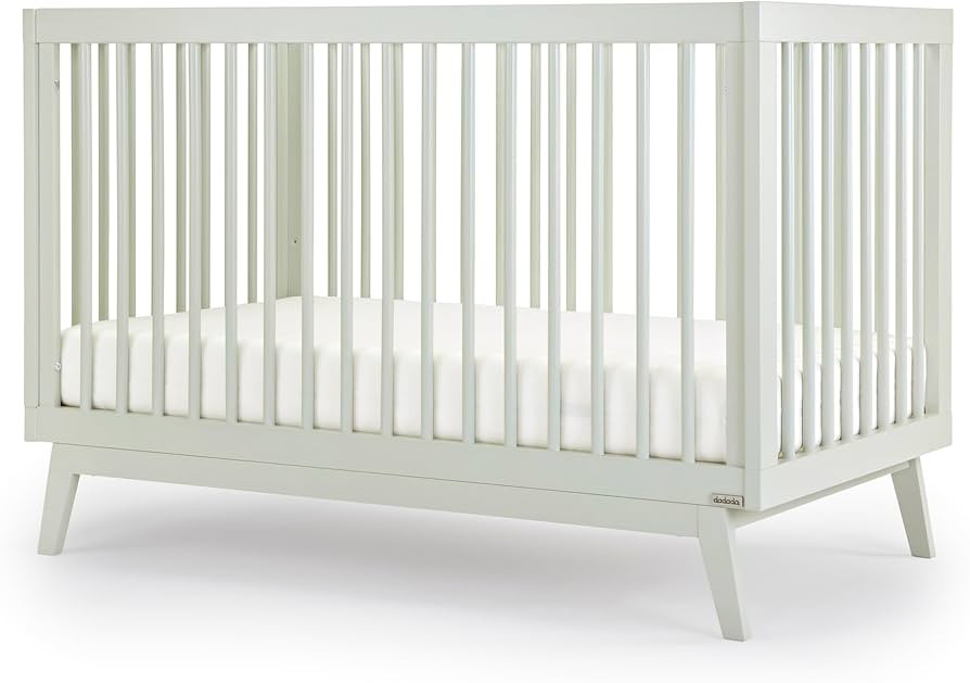 dadada Soho 3-in-1 Baby Crib Convertible to a Toddler Bed, GREENGUARD Gold Certified, Solid Wood ... | Amazon (US)