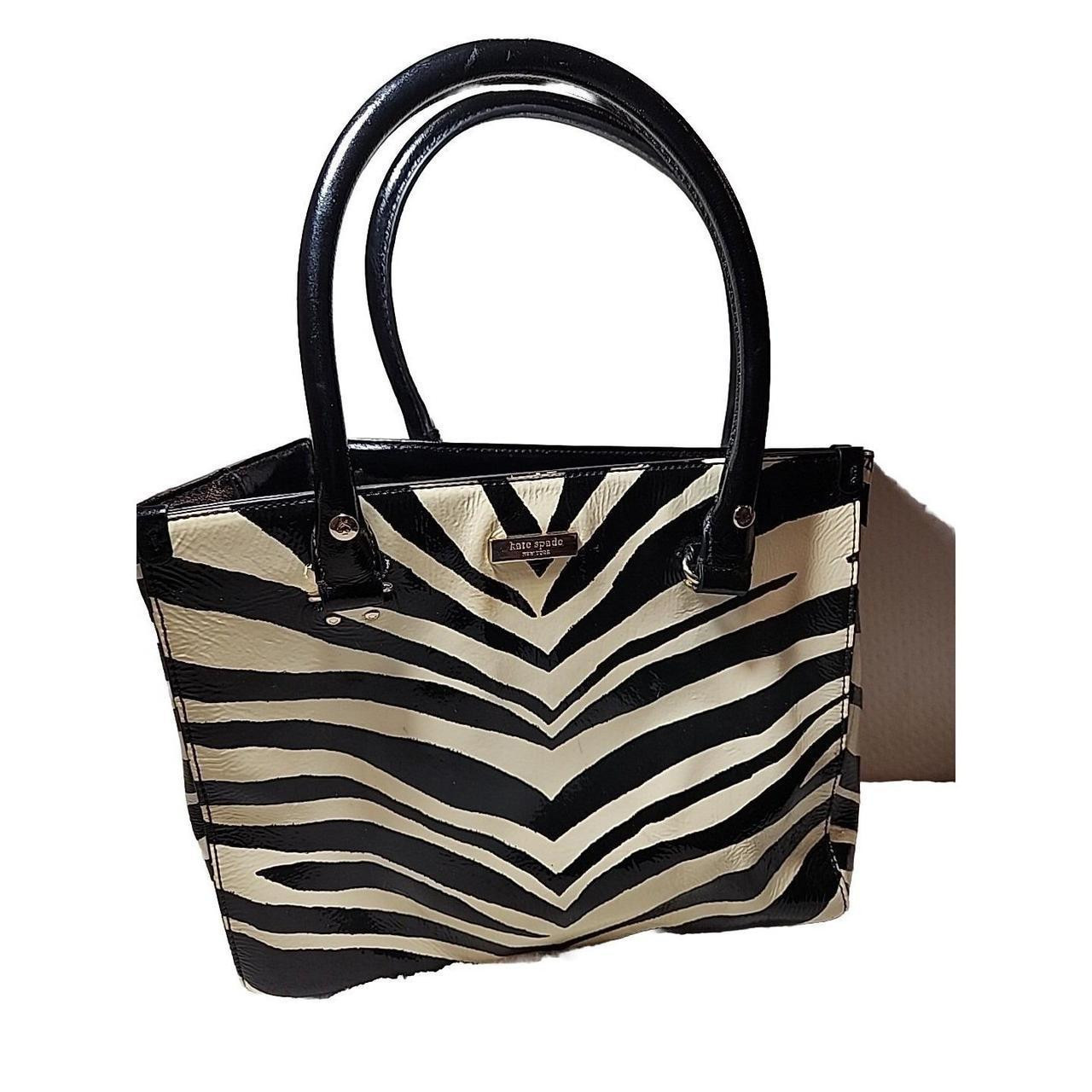 Kate Spade New York Women's Bag - White/Black | Depop US