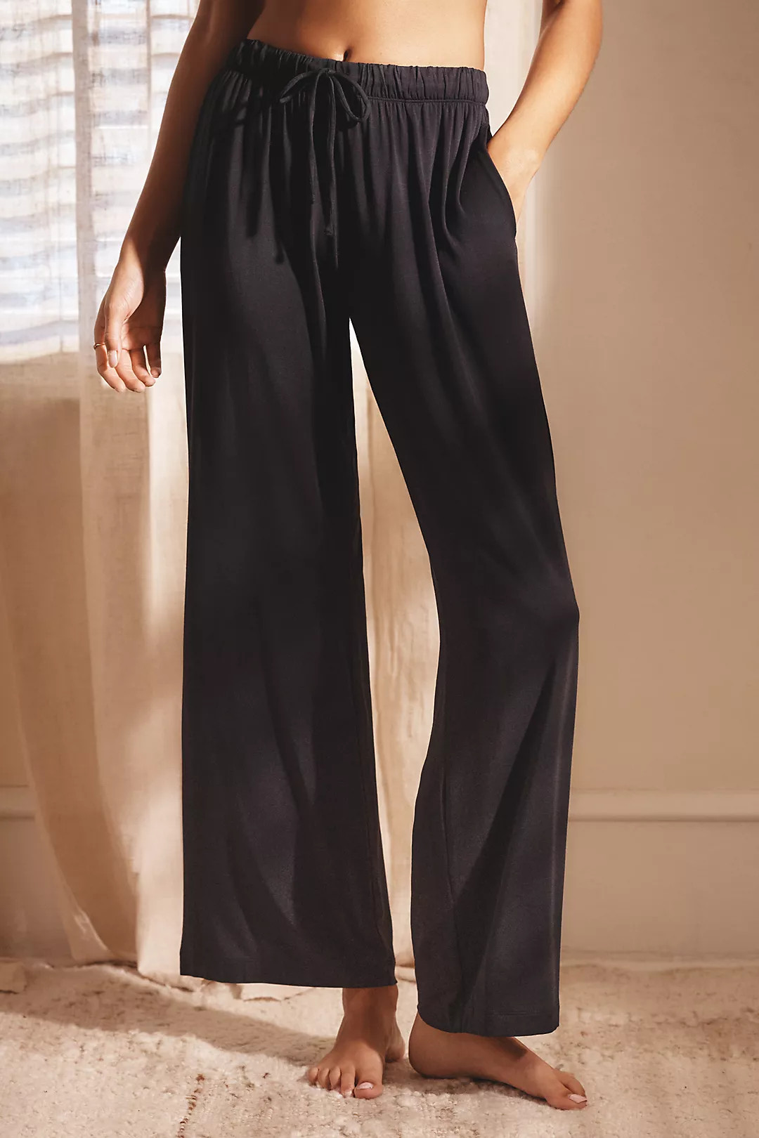 Eberjey Gisele Everyday Straight-Leg Lounge Pants | Anthropologie (US)