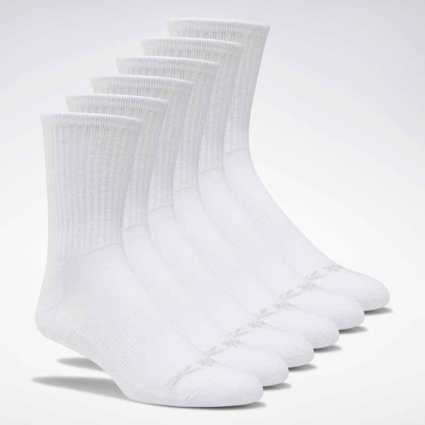 Crew Basic Delta Socks Six Pack | Reebok (US)
