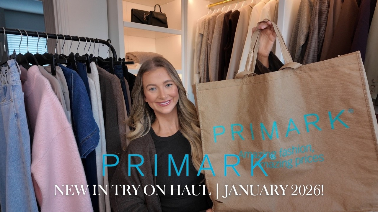Primark new in January YouTube haul! 💙💫 

#LTKuk #LTKeurope #LTKwinter
