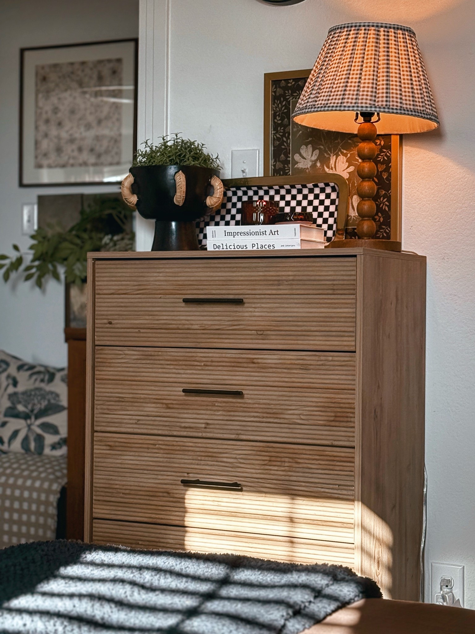 A sunlit guest bedroom and my @Wayfair dresser! 

#LTKHome