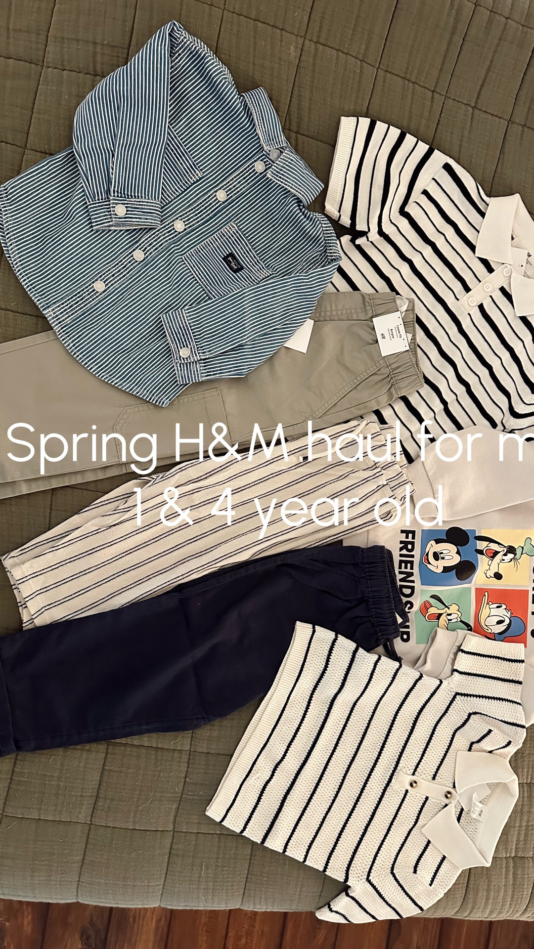 Spring H&M haul for my 1 & 4 year old! 

Neutral spring haul, toddler boy spring outfits, toddler boy spring fashion 

#LTKKids