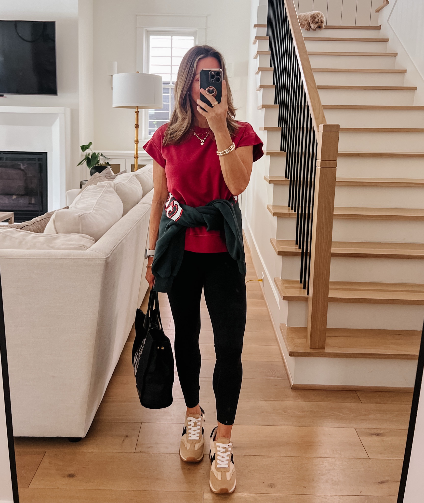 Love versatile pieces you can dress up or down like this sweater top ❤️

Top Fit: I’m wearing an XS

Leggings Fit: I’m wearing an XS

#LTKFindsUnder50 #LTKActive #LTKPetite