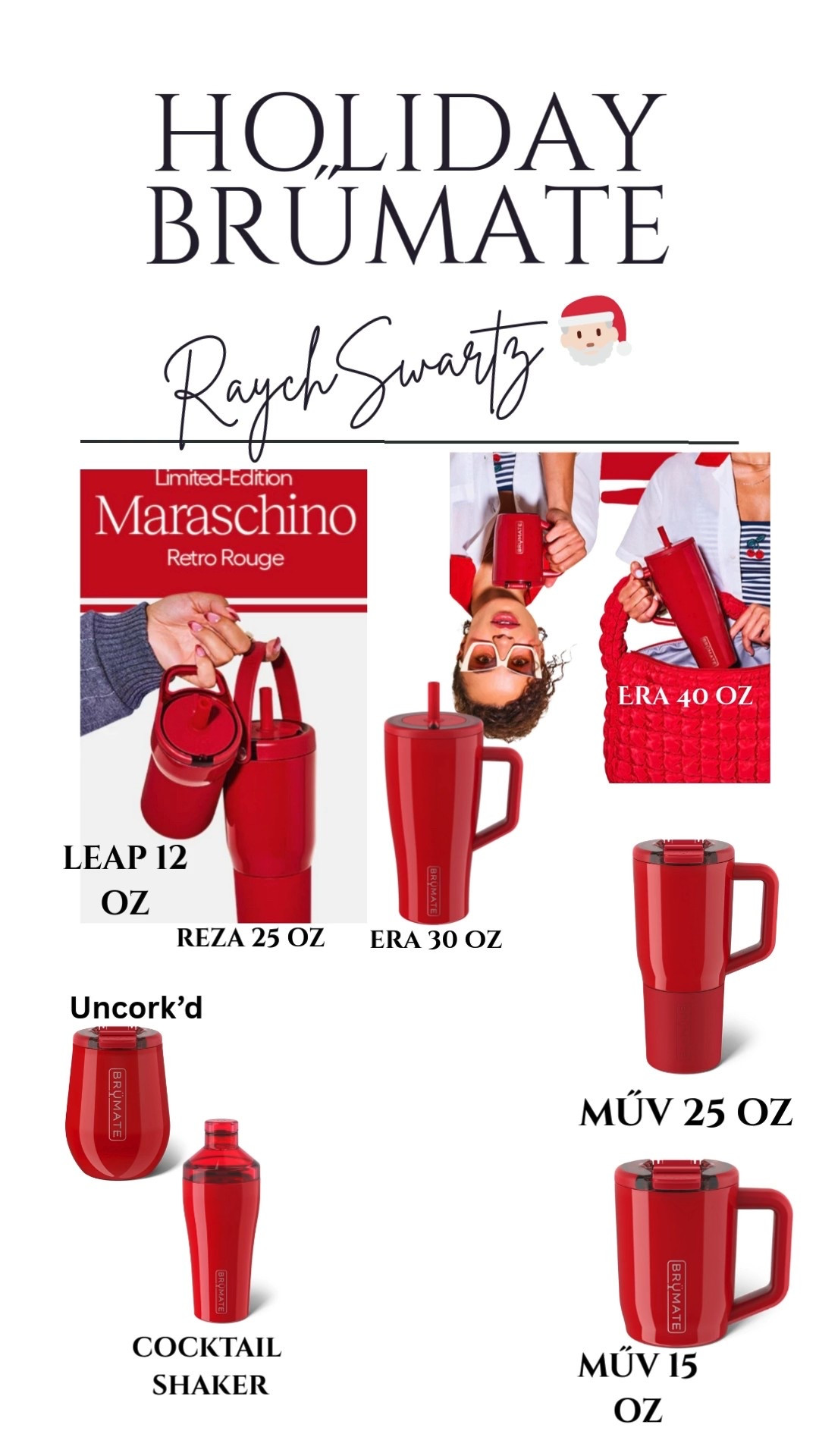  Retro Rouge Maraschino Collection
A limited-edition glossy, retro red that’s turning heads. No leaving and stays cold for days!!! 


#LTKFamily #LTKSeasonal #LTKFindsUnder50
