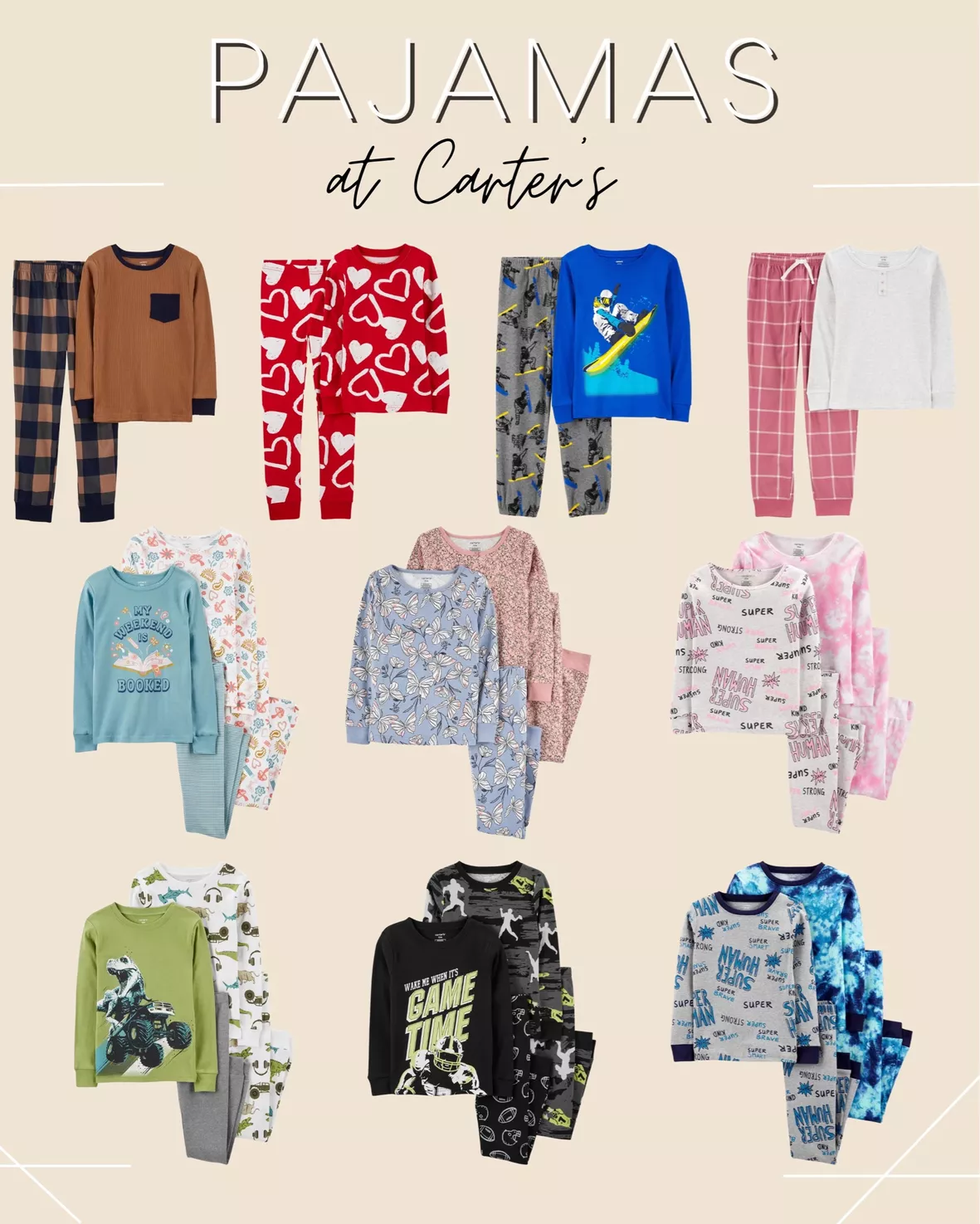 Carter's, Pajamas