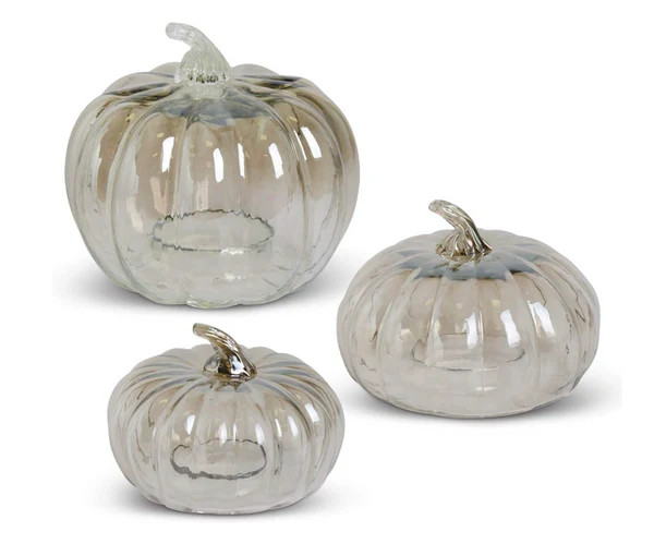 Glass Pumpkin Cloches | Fig and Dove