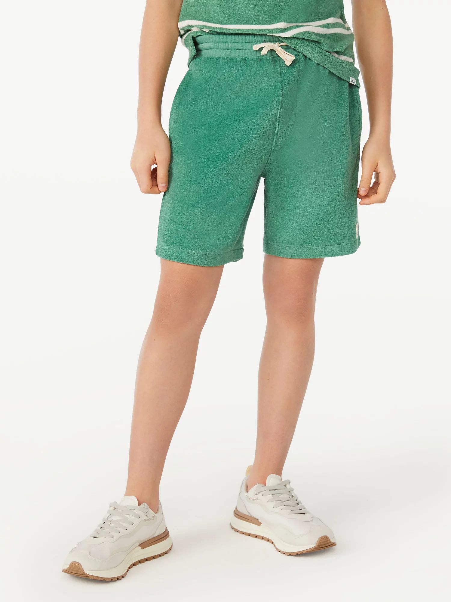 Free Assembly Boys Terrycloth Shorts, Sizes 4-18 - Walmart.com | Walmart (US)