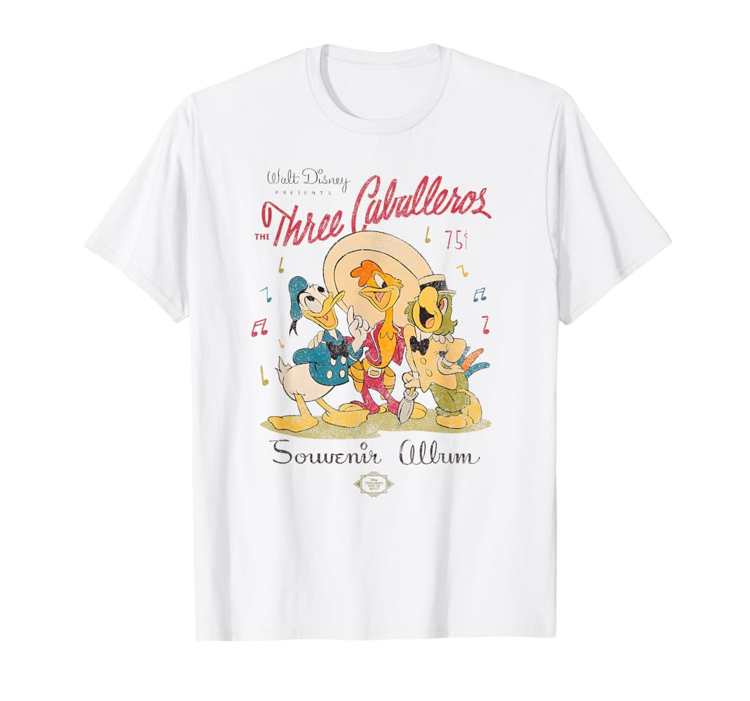 Disney The Three Caballeros Classic T-Shirt | Amazon (US)