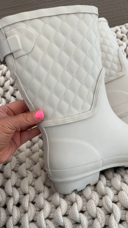 Sharing the Walmart quilted rain boots I wore last night.  Also linking up some other affordable rain boots in other styles and colors.  

#LTKshoecrush #LTKover40 #LTKmidsize
