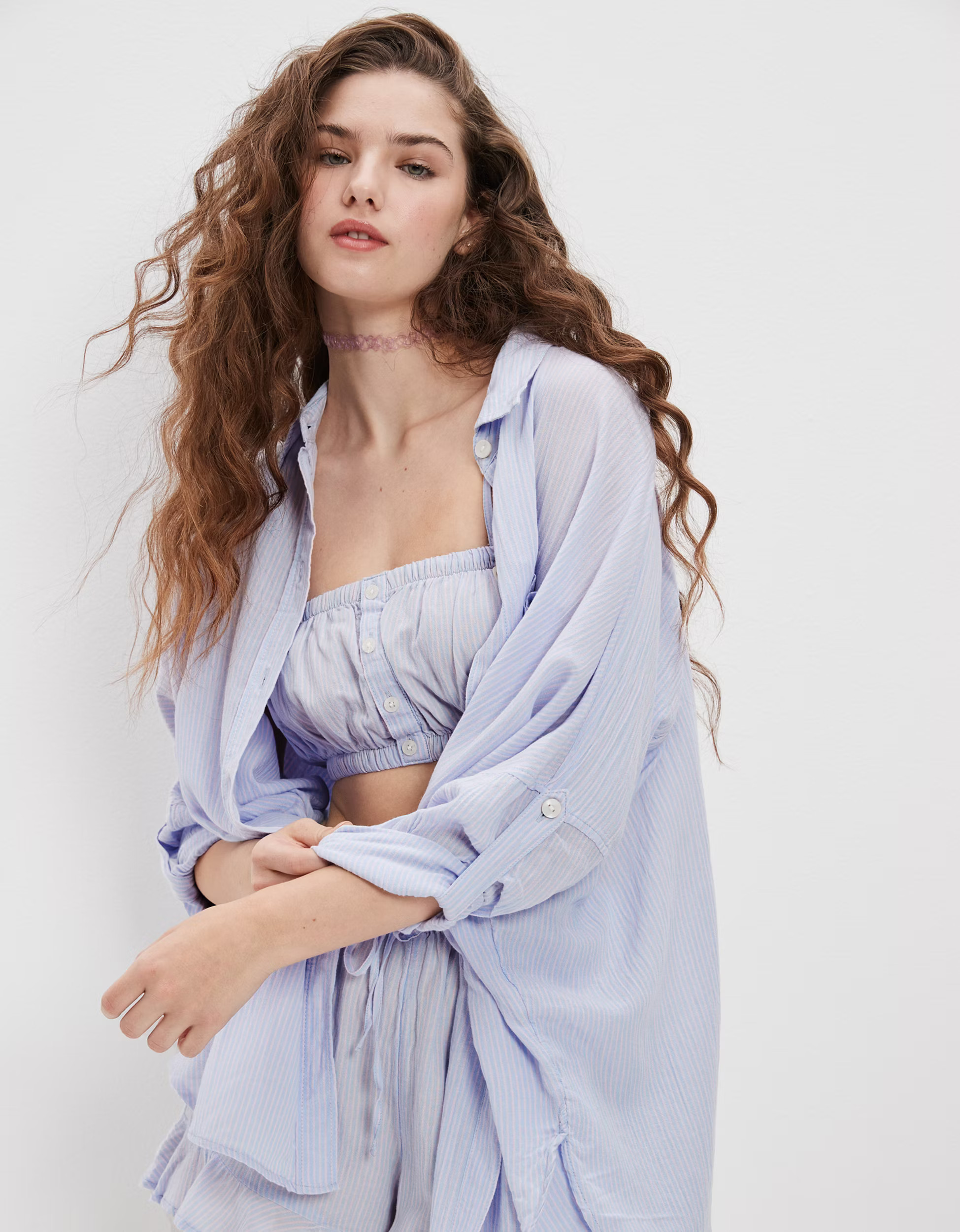 AE Go Big Oversized Shirt | American Eagle Outfitters (US & CA)