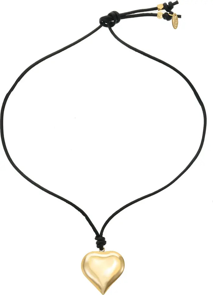 Puffy Heart Pendant Necklace | Nordstrom