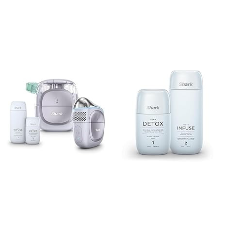 Shark FacialPro Glow at-Home Hydro-Powered Facial System + FacialPro Glow Replenishment Kit with ... | Amazon (US)