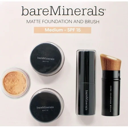 Bare Minerals Matte Foundation and Brush Set | Walmart (US)
