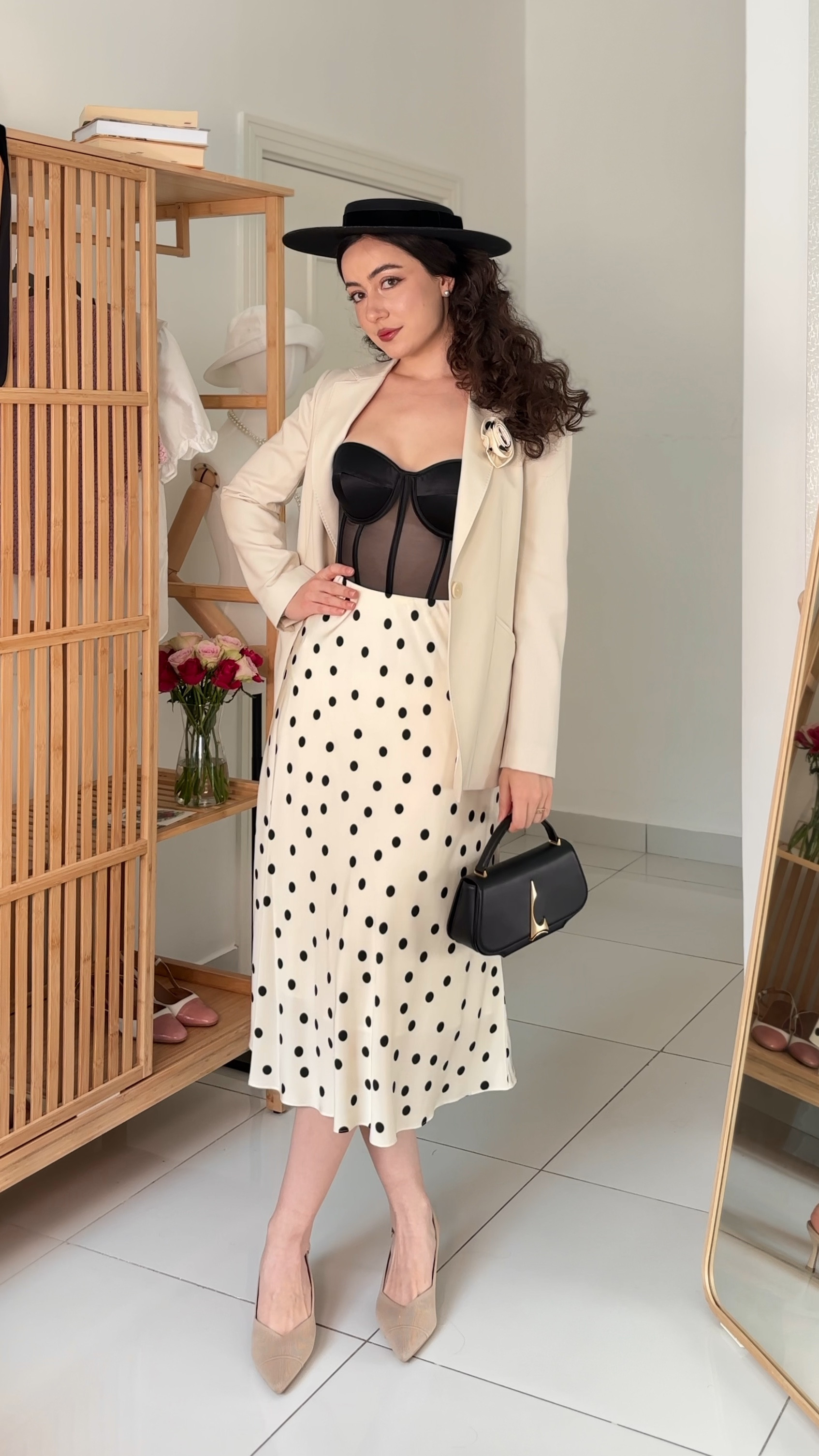 Elegance comes in polka dots

#LTKworkwear #LTKAroundTheWorld #LTKstyletip