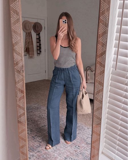 These pull on pants are amazingly comfortable! Perfect for Summer especially with a great tank! Linking two tanks!

#LTKWorkwear #LTKStyleTip #LTKFindsUnder50