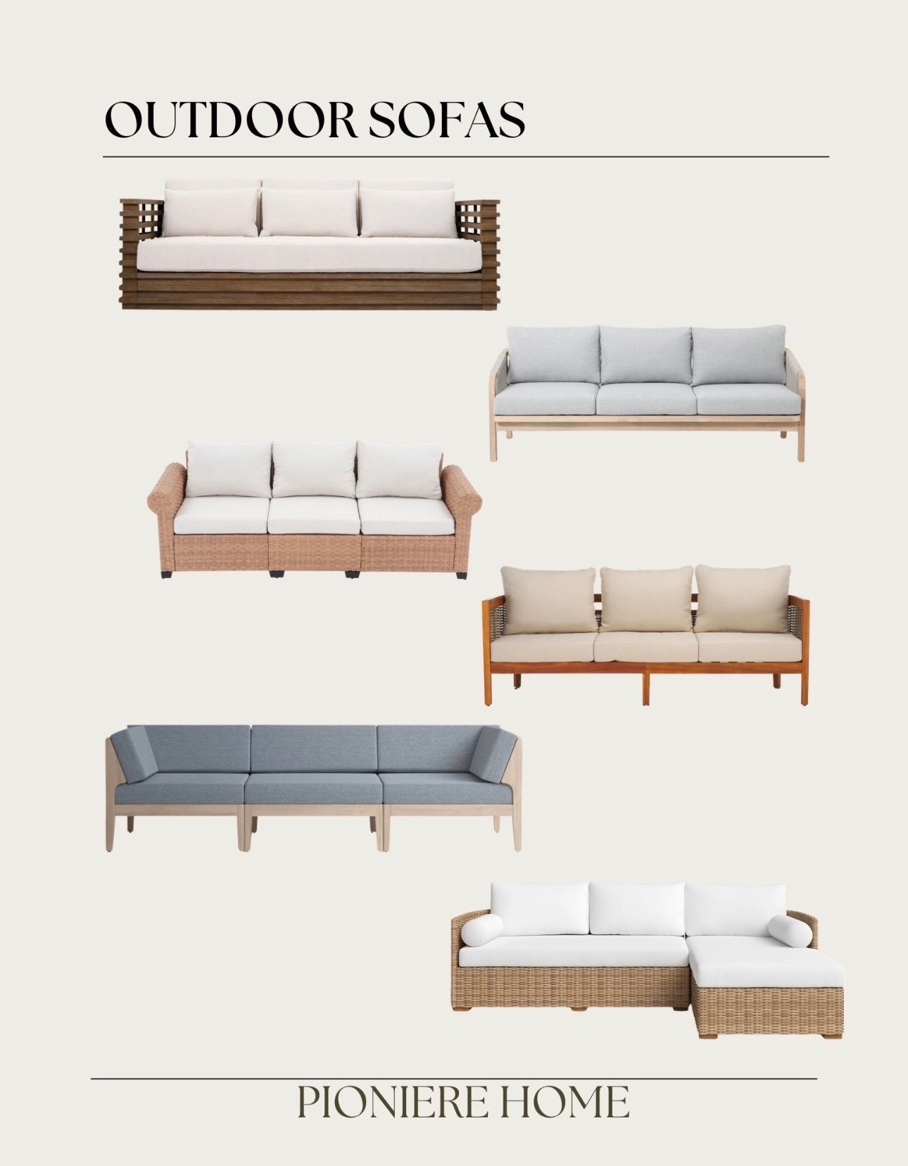 Outdoor sofas from Wayfair. Outdoor sectional. Outdoor furniture, spring patio updates, wicker outdoor furniture, affordable outdoor sofas. 



#LTKSaleAlert #LTKHome #LTKSeasonal