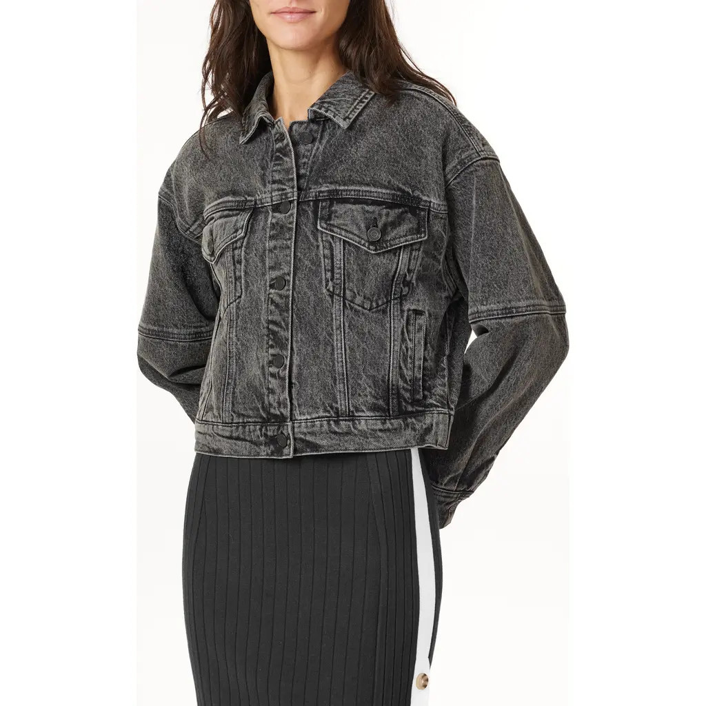 Scotch & Soda Oversize Crop Denim Jacket in Queensboro at Nordstrom Rack, Size Small | Nordstrom Rack