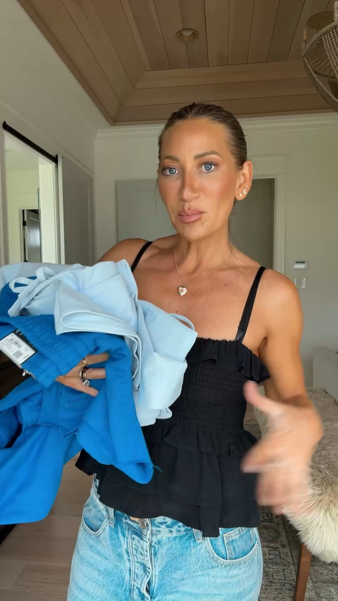 wearing a medium in everything! 

#LTKOver40 #LTKootd