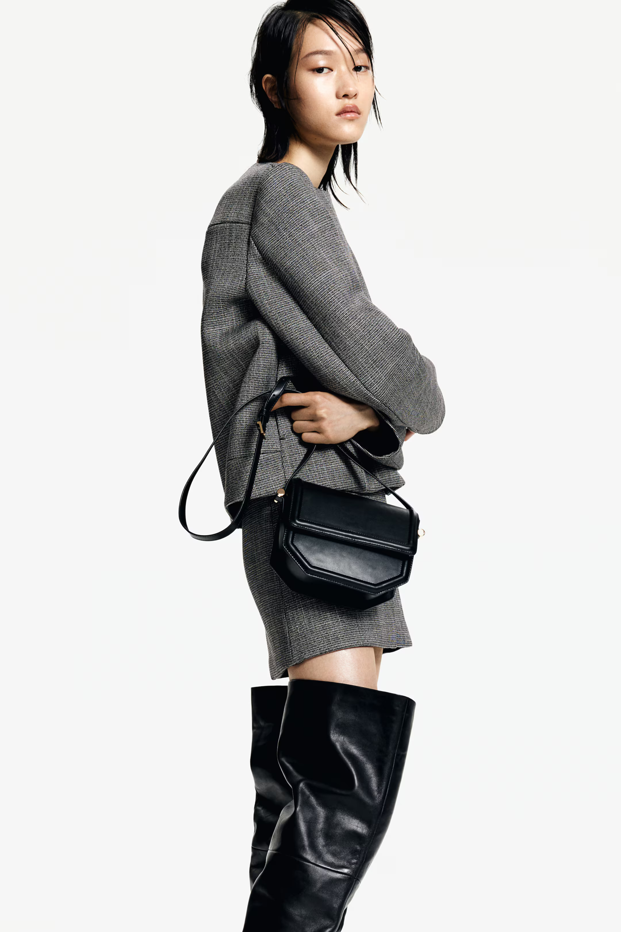 Structured twill jacket | H&M (UK, MY, IN, SG, PH, TW, HK)