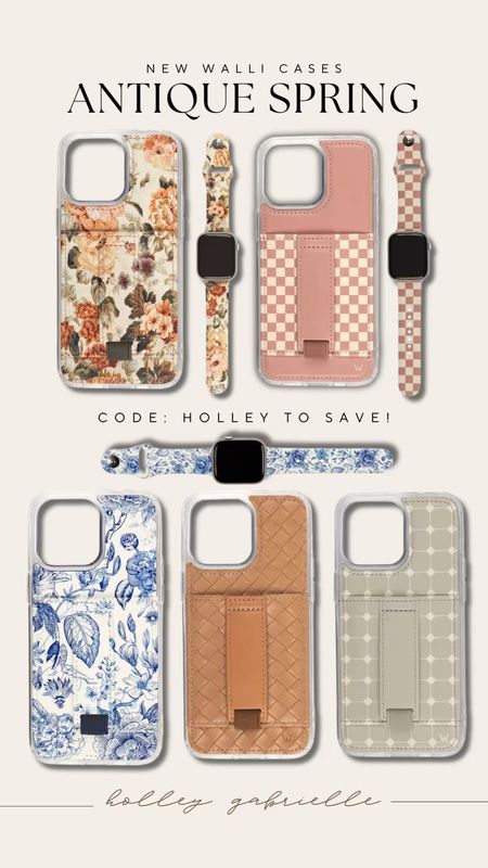 NEW Spring Walli cases are GORGEOUS⚡️✨🤎 code HOLLEY saves ya always 👏🏼 this is where I get my watch bands as well! 

Phone cases / iPhone case / for her / spring finds / Holley Gabrielle 

#LTKsalealert #LTKtravel #LTKfindsunder50