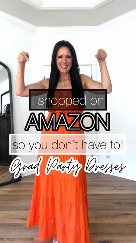 Graduation party dresses from Amazon!

Sizing-wearing small in all 3
Shoes-TTS

Summer dress | spring dress | Easter dress | grad party | event dress | maxi dress | floral dress | halter dress | Amazon fashion 





#LTKwedding #LTKunder50 #LTKFind