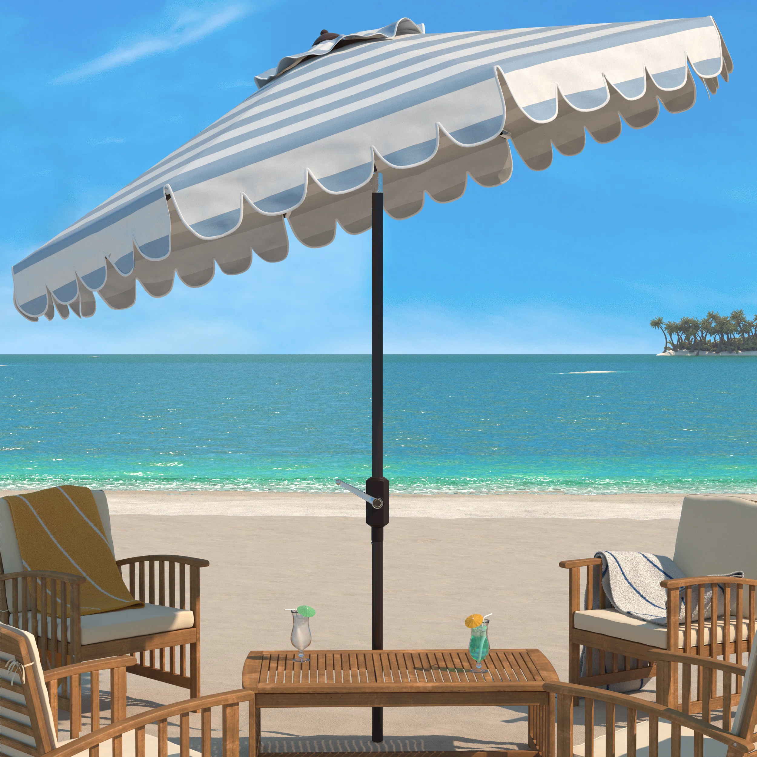 Natalee Tilt Market Umbrella | Wayfair North America