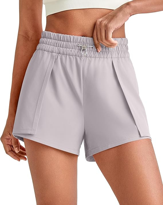 G4Free Athletic Running Shorts for Women 2 in 1 Flowy Mid Rise Quick Dry Workout Summer Shorts fo... | Amazon (US)