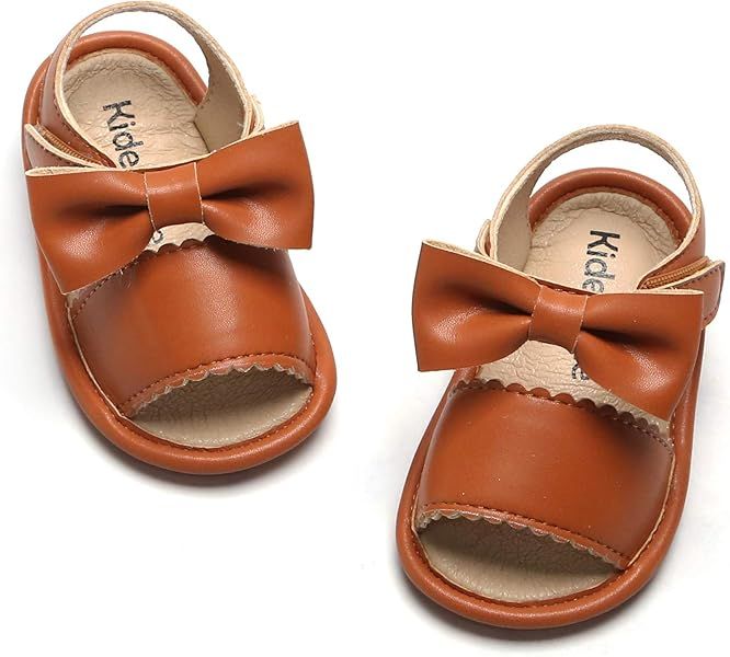Toddler Girl's Sandals Princess Flats Sandals Infant Sneaker (Toddler/Infant) | Amazon (US)