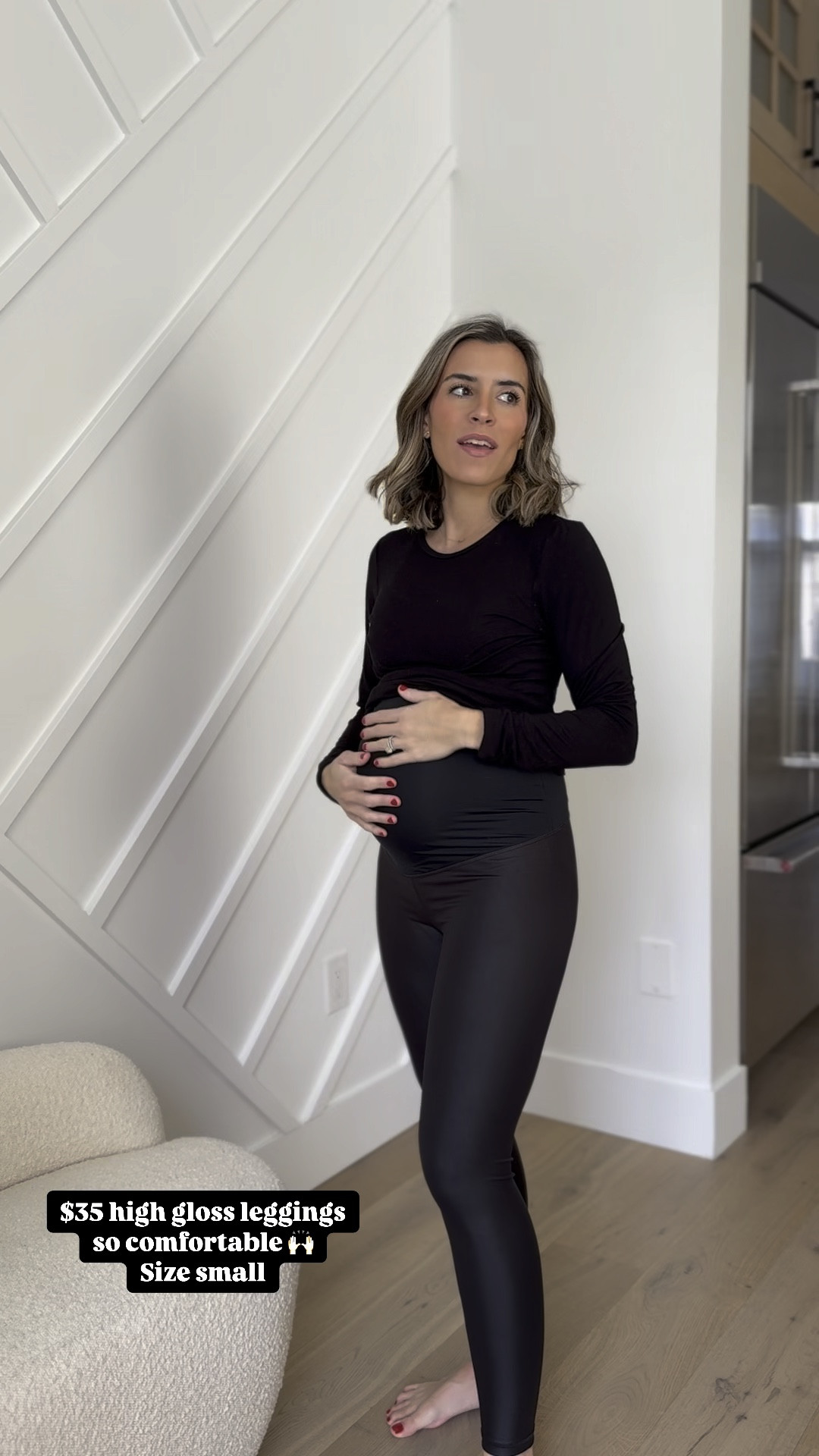 Maternity leggings size small 

#LTKFindsUnder50 #LTKBump