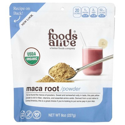 Foods Alive Organic Maca Root Powder, 8 oz (227 g) | Target