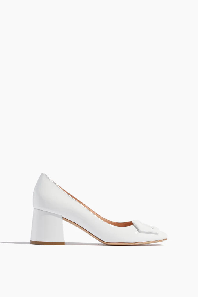 Naxos Pump in White | Hampden Clothing