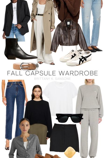 My version of a fall capsule wardrobe I like pieces you can wear multiple times throughout the week just switch it up with the other pieces , shoes & accessories 

#LTKSeasonal #LTKstyletip