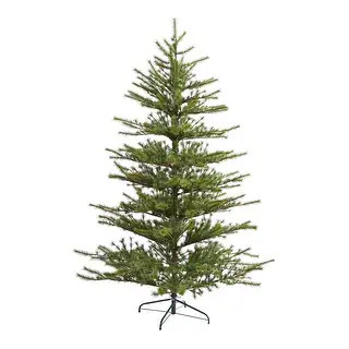 7' Vancouver Mountain Pine Christmas Tree with 374 Branches - Green | Bed Bath & Beyond
