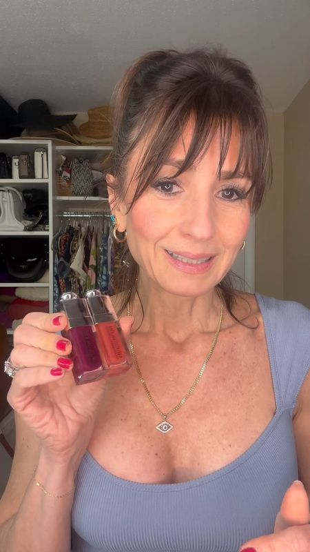 Perfect lip gloss and lip liner combination!

The colors of the Lip oil are
Rosewood and Berry
Lipliner color is Sugar & Spice

#LTKBeauty #LTKOver40 #LTKFindsUnder50